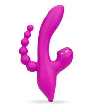 Charger l&#39;image dans la galerie, Vibromasseur triple stimulation Abel