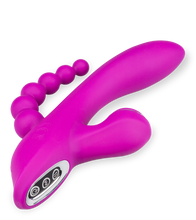 Charger l&#39;image dans la galerie, Vibromasseur triple stimulation Abel
