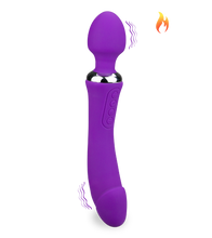 Charger l&#39;image dans la galerie, Vibromasseur Wand 2-en-1 chauffant Treat