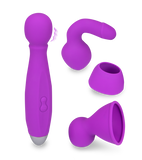 Vibromasseur wand Bowling + 3 embouts unisexe